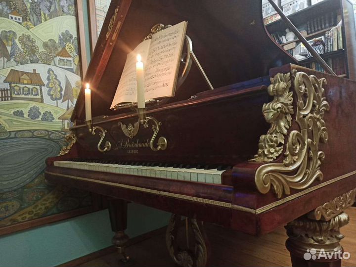 Рояль 1833 год антикварный рояль
