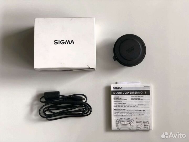 Адаптер Sigma MC-11 Canon EF на Sony E