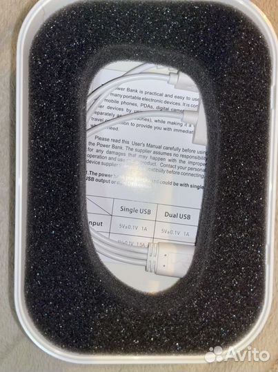 Внешний аккумулятор/ Mobile power bank Pebble 5200