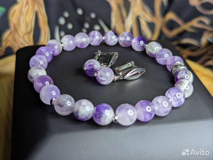 Комплект из натуральных камней