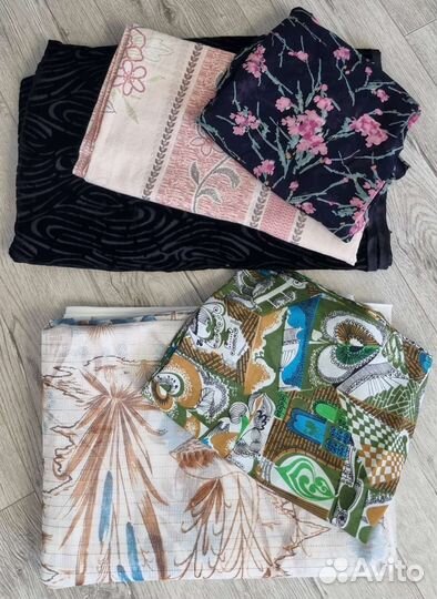 Новые, красивые отрезы ткани