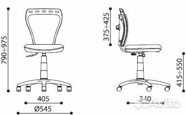 Кресло детское Министиль