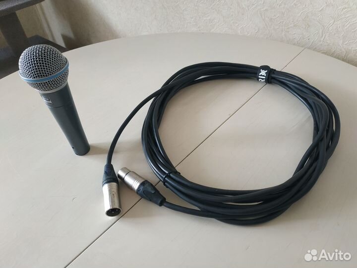 Оригинальный микрофон Shure Beta 58A (Mexico)