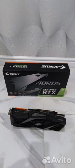 Видеокарта RTX 2070 Super Gigabyte aorus 8 gb