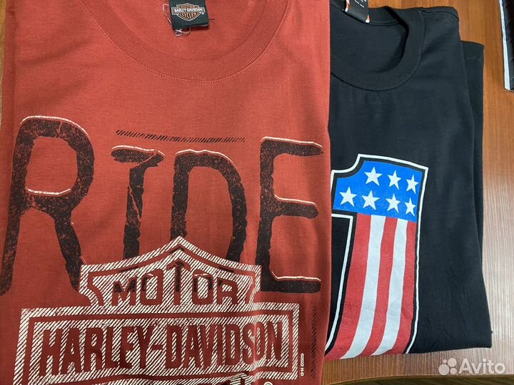 Футболки 2шт3xl Harley Davidson