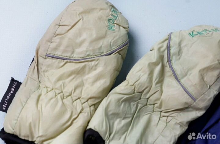 Варежки детские 1 - 4 года три пары