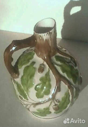 Фарфоровые кувшины (штофы) с худ.росписью лфз СССР