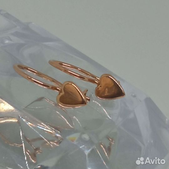 Золотые серьги