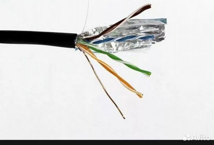 Кабель витая пара FTP 5e для внешней прокладки
