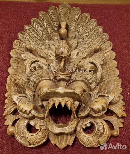 Маска Баронга с острова Бали