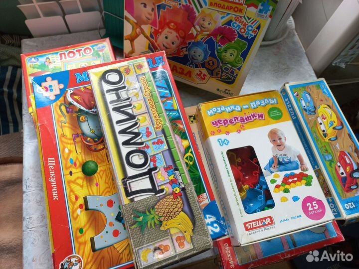 Настольные игры для детей пакетом