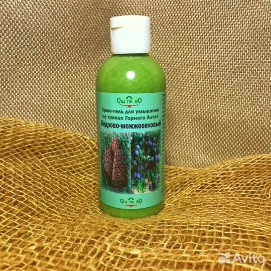 Гель для умывания Кедрово-можжевеловый