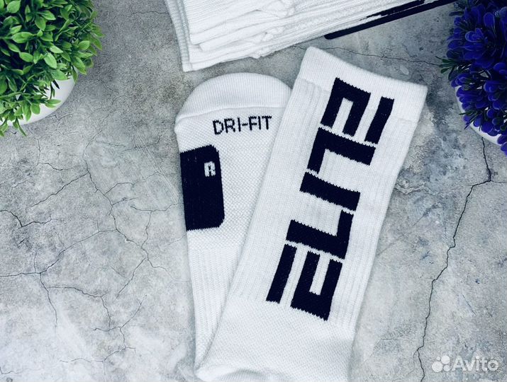 Носки белые Nike Elite оригинал
