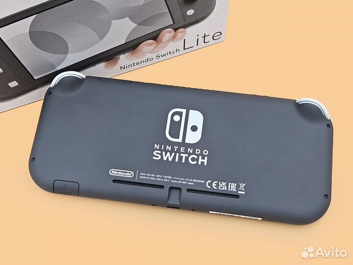 Новый прошитый Nintendo Switch Lite 256gb + игры