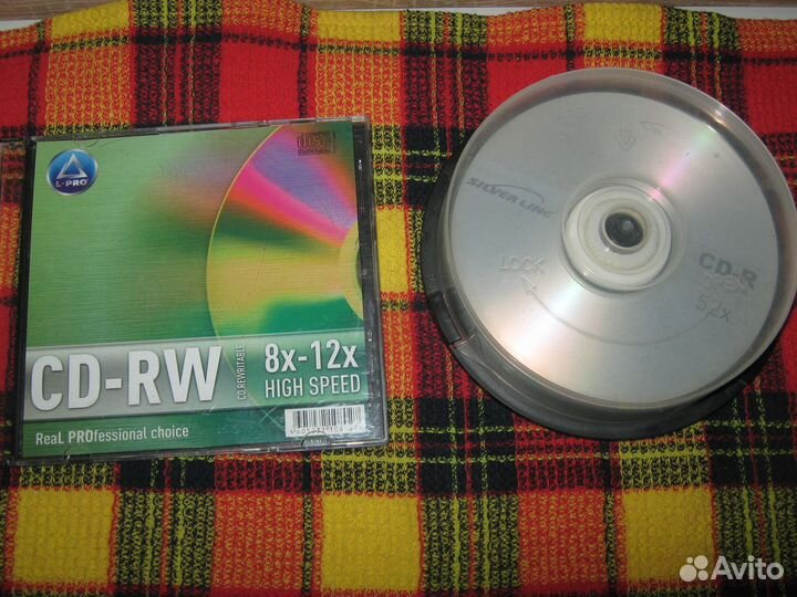 Болванки 11шт, CD-R, CD-RW, DVD-RW. Цена за всё