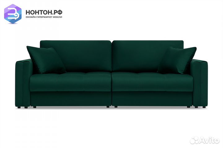 Диван тик-так Монарх изумрудный