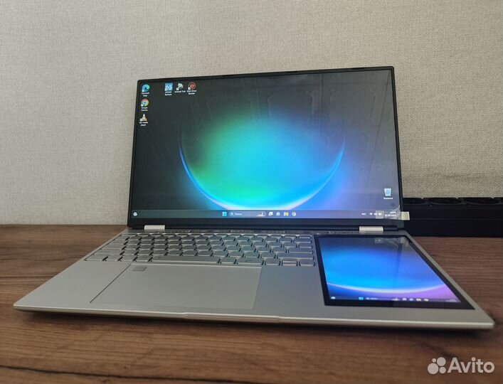 Новый ноутбук 16Gb+SSD M2 Два экрана сенсорный