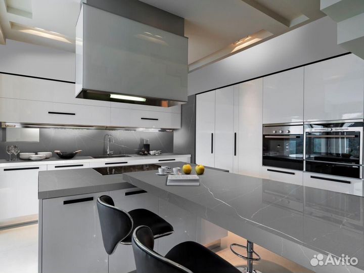 Столешница из искусственного камня с замером