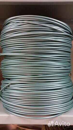 Ротанг (Гатчина) Зеленый перламутр 6 мм