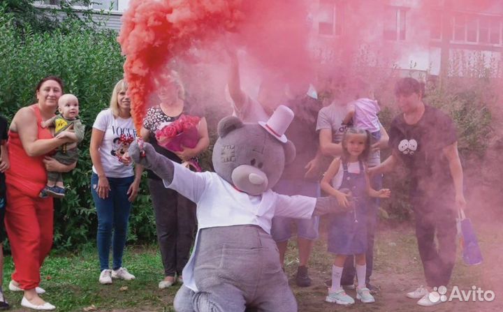 Мишка тедди на праздник