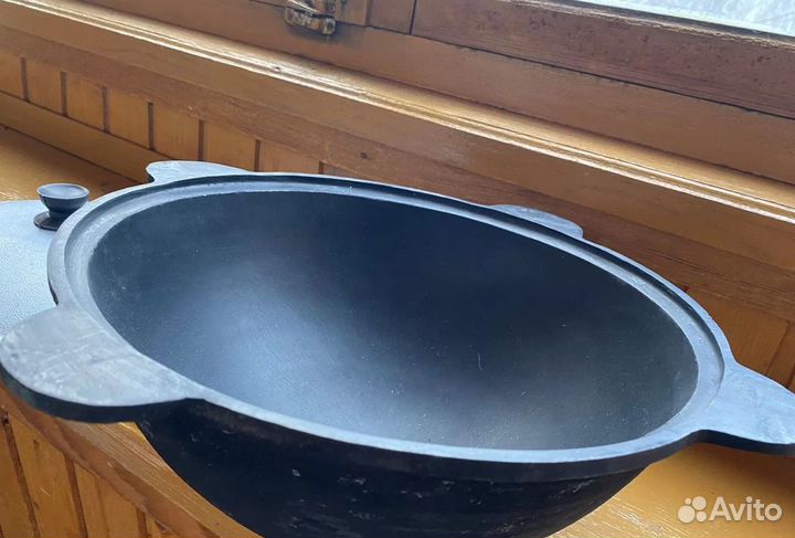 Чугунный казан 10 литров