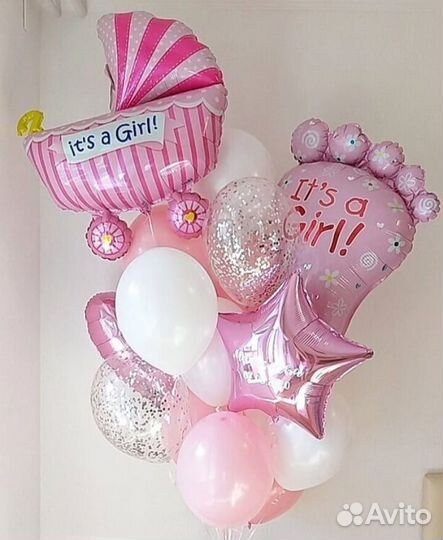 Шары на выписку