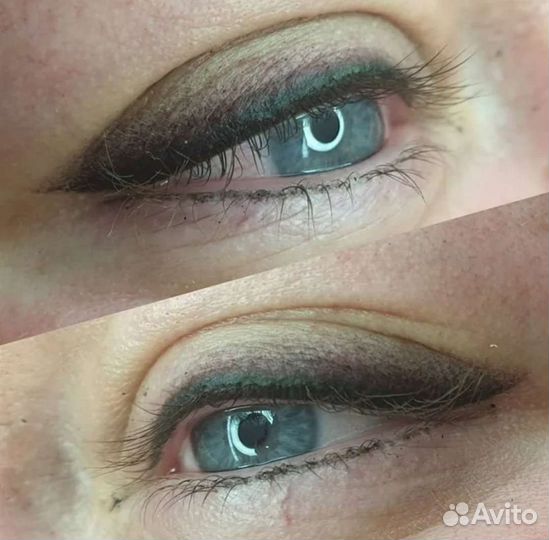 Перманентный макияж век (исправление,обновление)