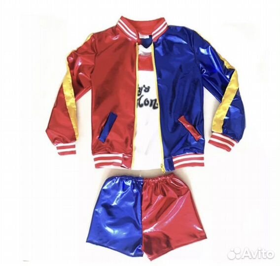 Костюм детский новый Харли Квин 5 предметов