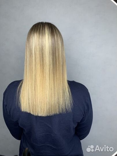 Кератиновое выпрямление