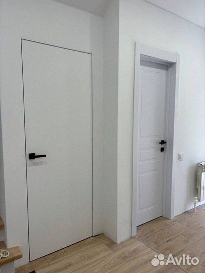 Скрытые двери межкомнатные под отделку