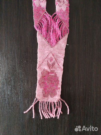 Гердан из бисера