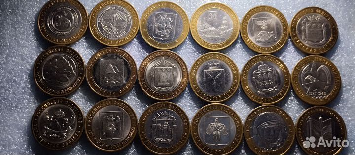 10 рублей биметалл