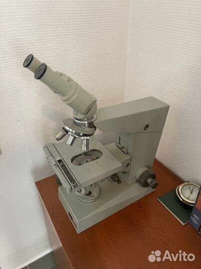 Микроскоп ау-12 с подсветкой