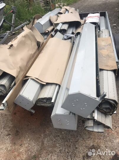 Рольставни с электроприводом б/у