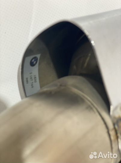 Насадка на глушитель bmw X5 e70 рестайлинг