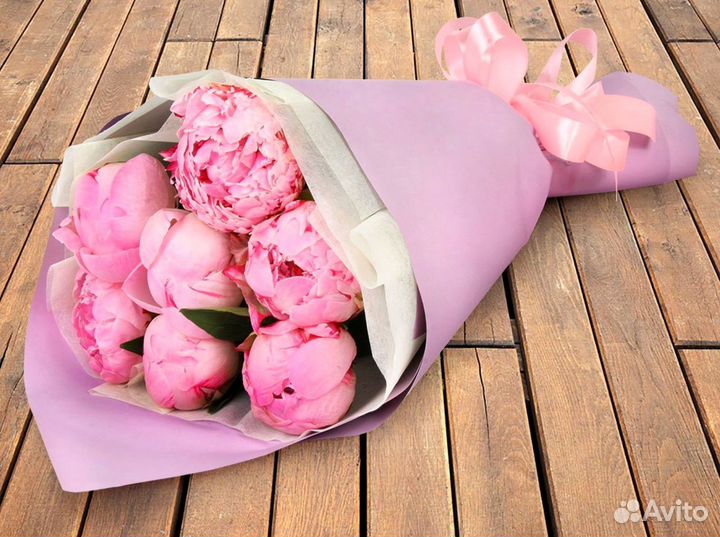 Букет пионов