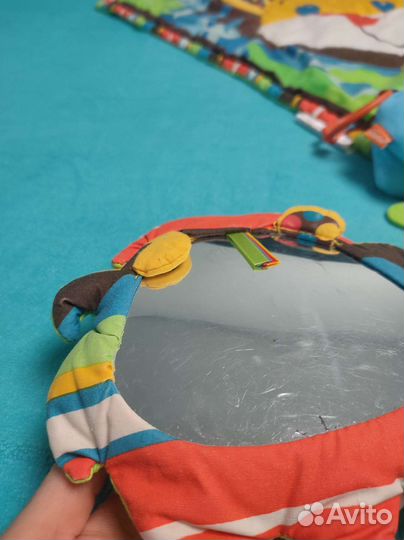 Развивающий коврик Infantino Львёнок, 70*70см