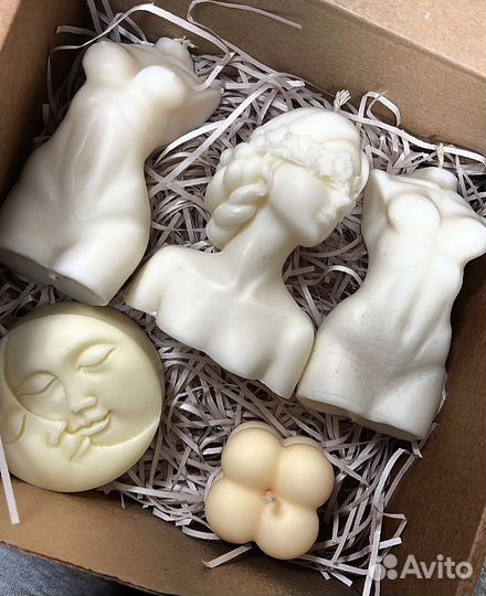 Подарок. Свечи из соевого воска