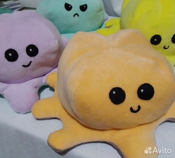 Мягкая игрушка. Осьминог перевертыш