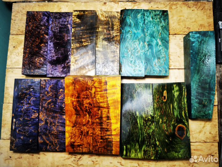 Стабилизированные бруски, 29 шт