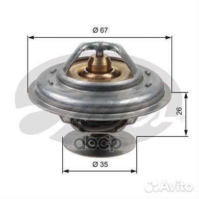 Термостат audi 80/90/100 / VW Crafter/LT/Multiv