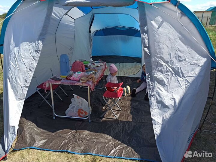 Палатка quechua arpenaz 4 1 новая