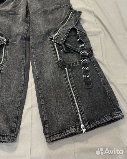 Джинсы no faith studios (oversize)