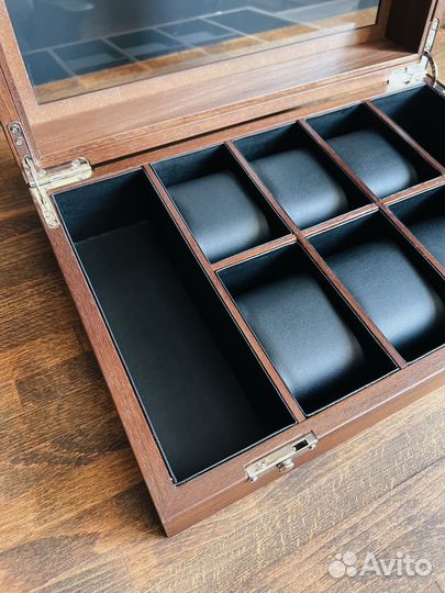 Шкатулка для часов очков и украшений ручная работа