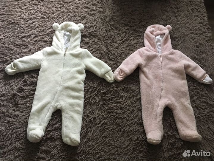 Комбинезон плюшевый 68