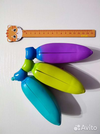 Игрушка бананы с сюрпризом Домики для животных