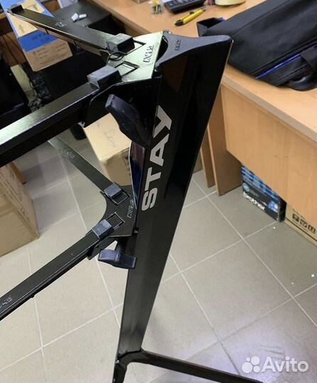 Стойка колонна для клавишных stay 185-stay 2 яруса