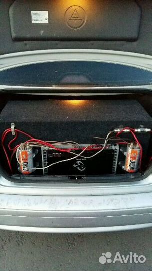 Сабвуфер+ 2конденсатора в Пушкино