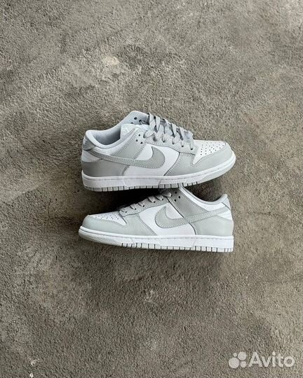 Кроссовки Nike ab dunk low grey 36-45