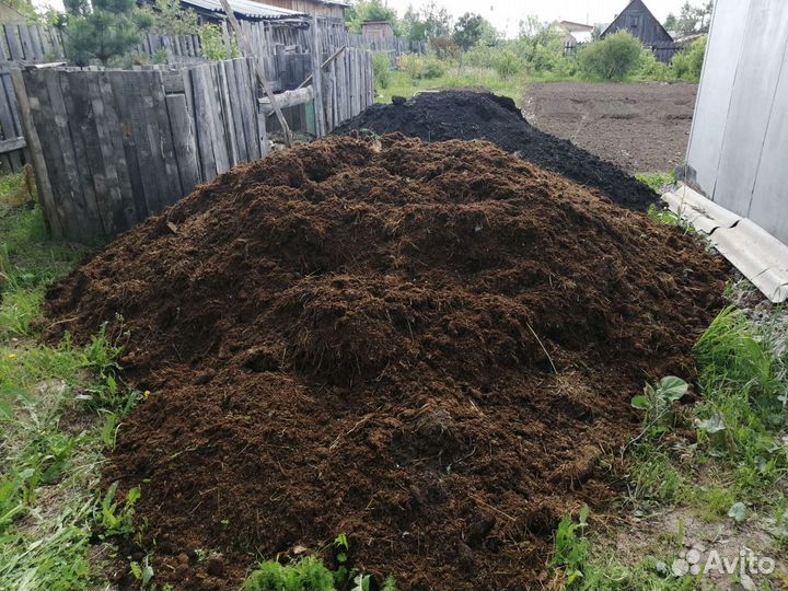 Торфогрунт, навоз